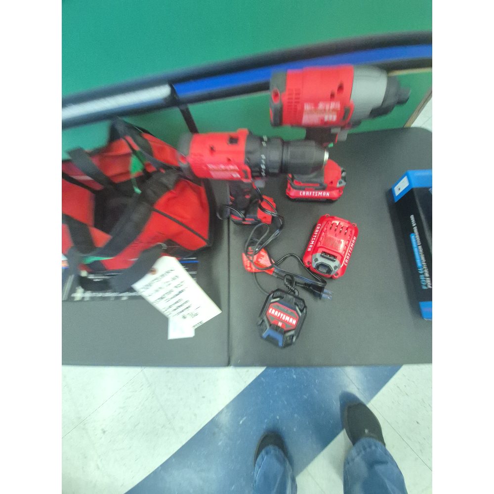 Craftsman 4-AH/2-AH Starter Kit - Power Tools Set