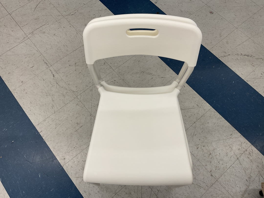 Garvee stackable dining chairs set of 2 plastic
