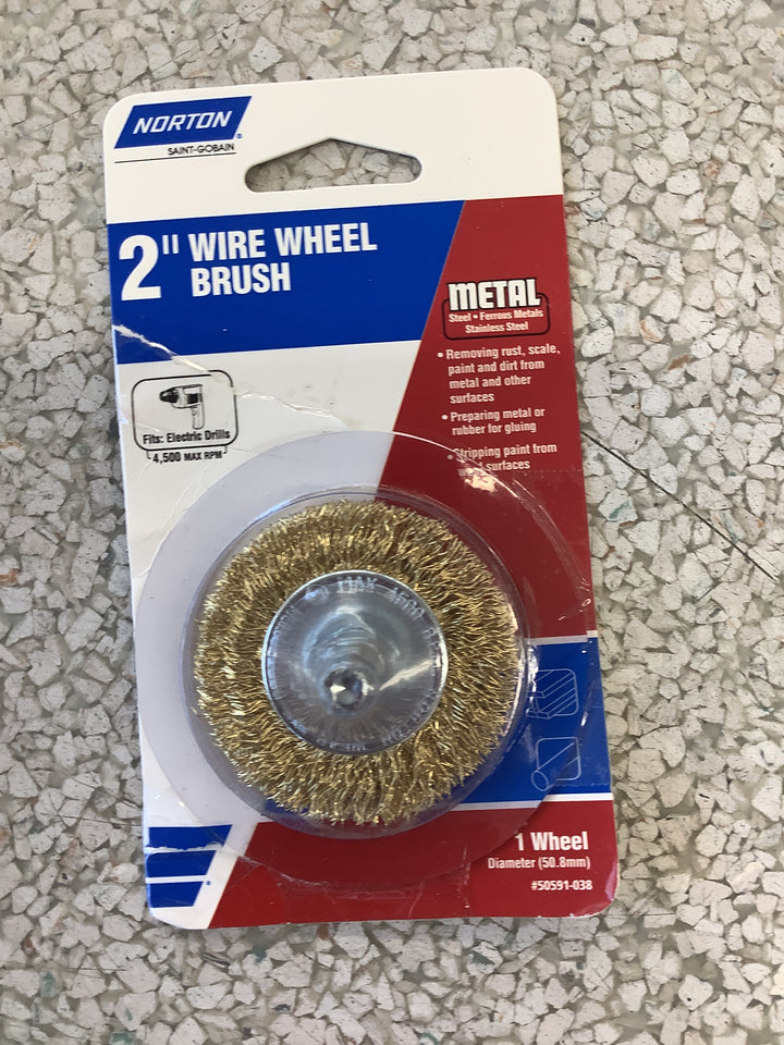 NTN 2-IN COURSE WIRE WHEEL