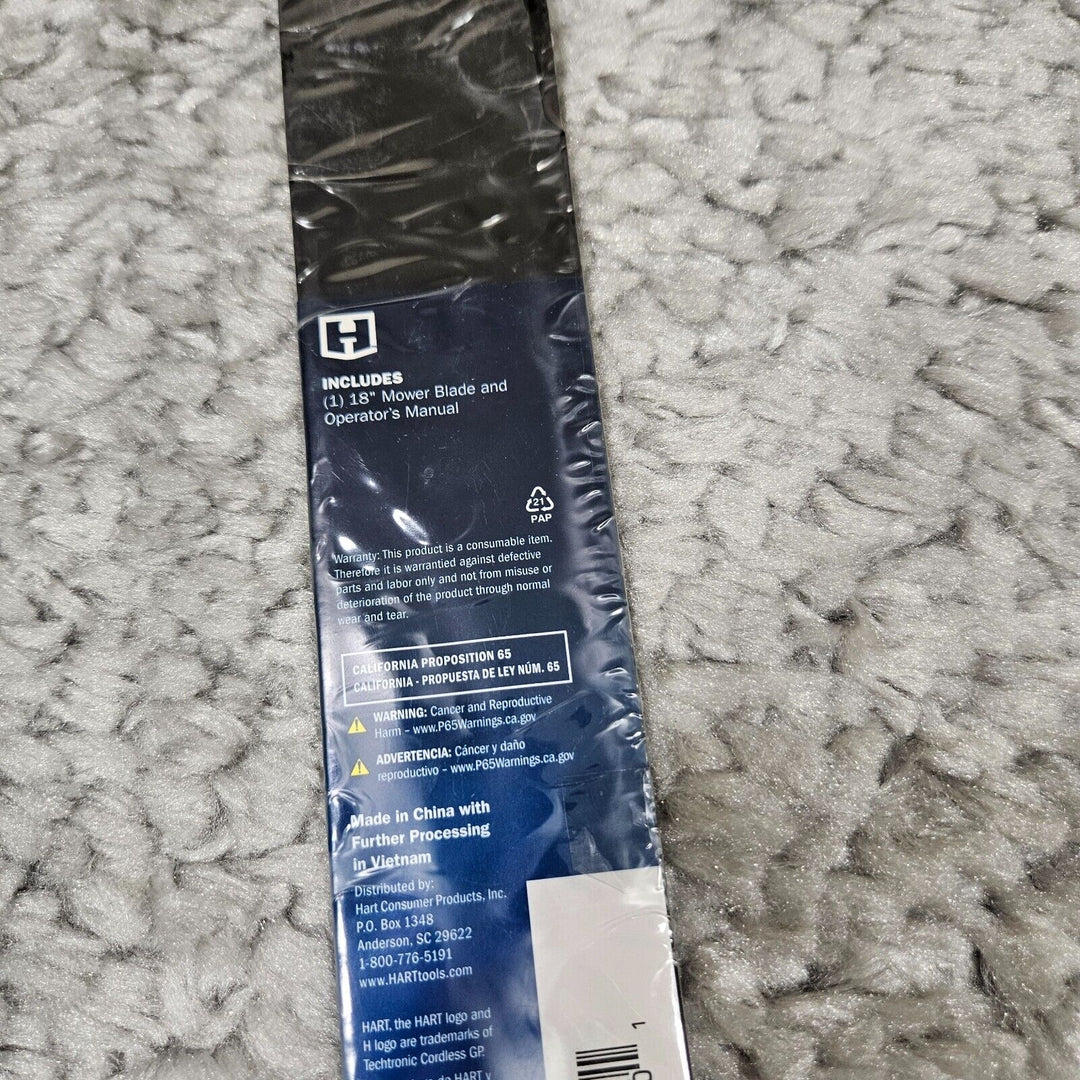 Hart 18IN Replacement Mower Blade
