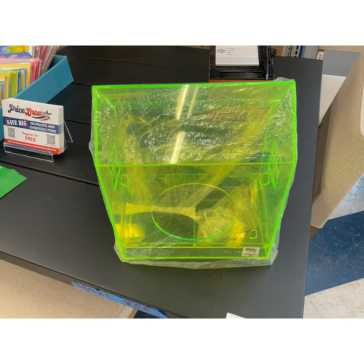 Acrylic Storage Organizer - Neon Green