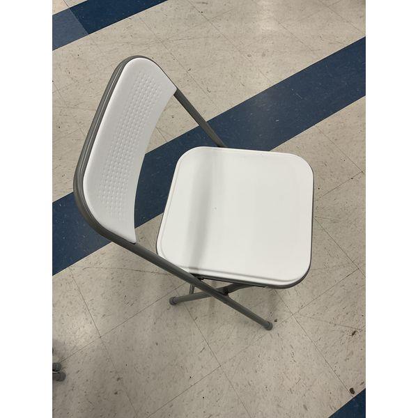 Mainstay - Folding Chair, Portable Seating, White Retail $15.00
