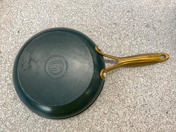 Greenpan Carbon Steel Fry Pan with Yellow Handle Retail $12.99