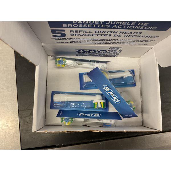 Oral-B Refill Brush Heads - Floss Action - 5 Count Retail $25.00