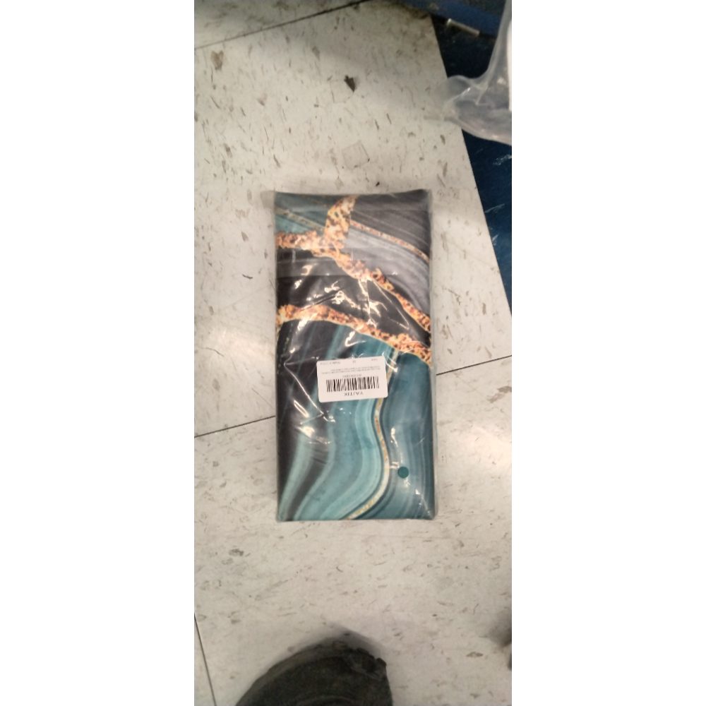 YAJTJX Marble Texture Sofa Throw Pillow Covers Blue Gray and Gold Decorative Pillow Covers 18x18 lnch Set of 4 Home Decor Living Room Sofa Couch Bed Cushion Cover Pillowcase