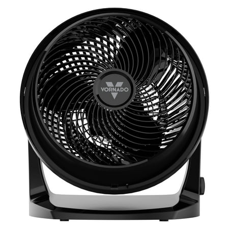 Vornado 62 Whole Room Air Circulator Fan with 3 Speeds  Black