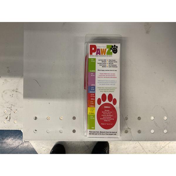Pawz Protex Natural Rubber Waterproof Dog Boots - Small Size, Ice/Snow Melt Protection, Clean House Retail $15.00