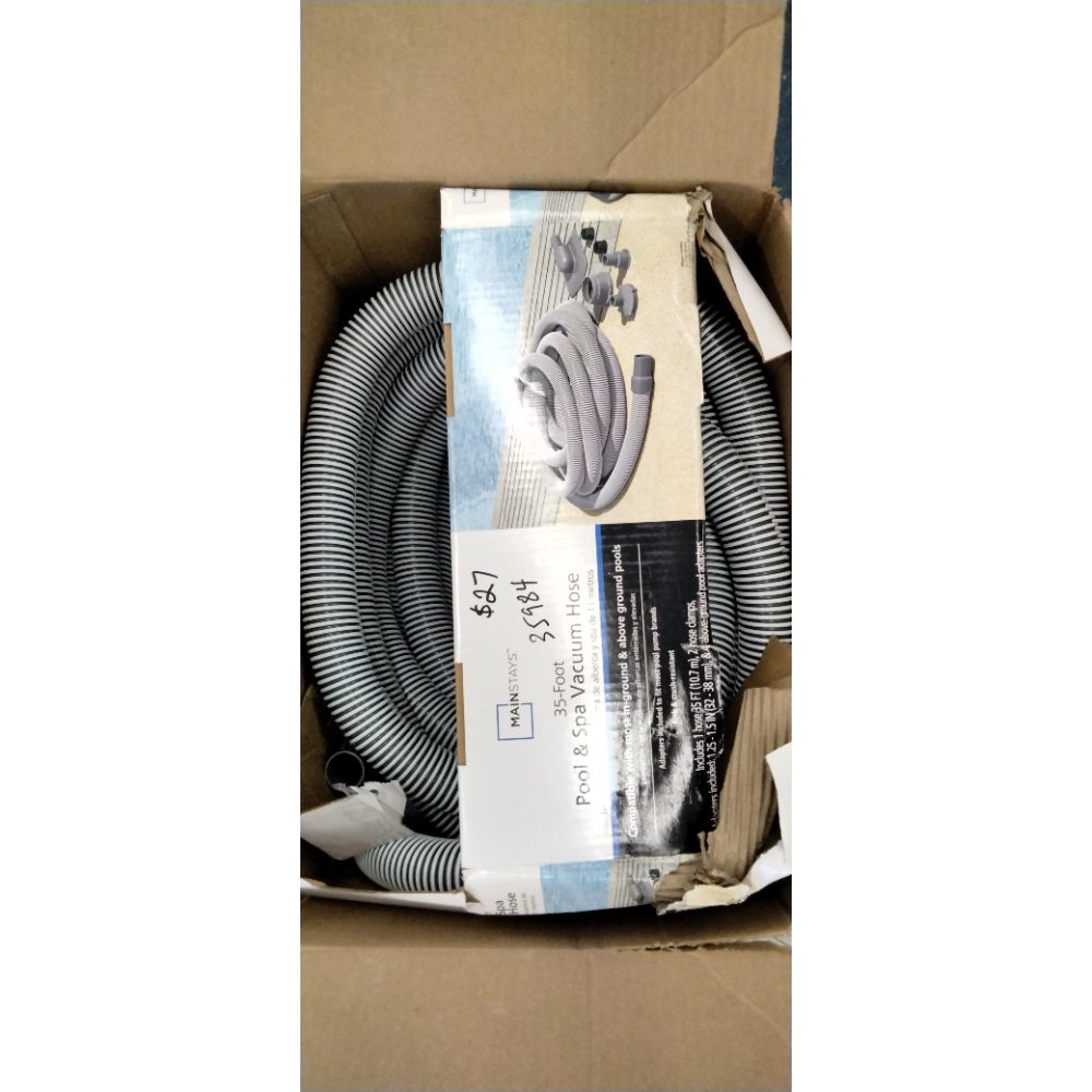 Mainstays 35 Ft. Pool Cleaning Hose with Adaptors