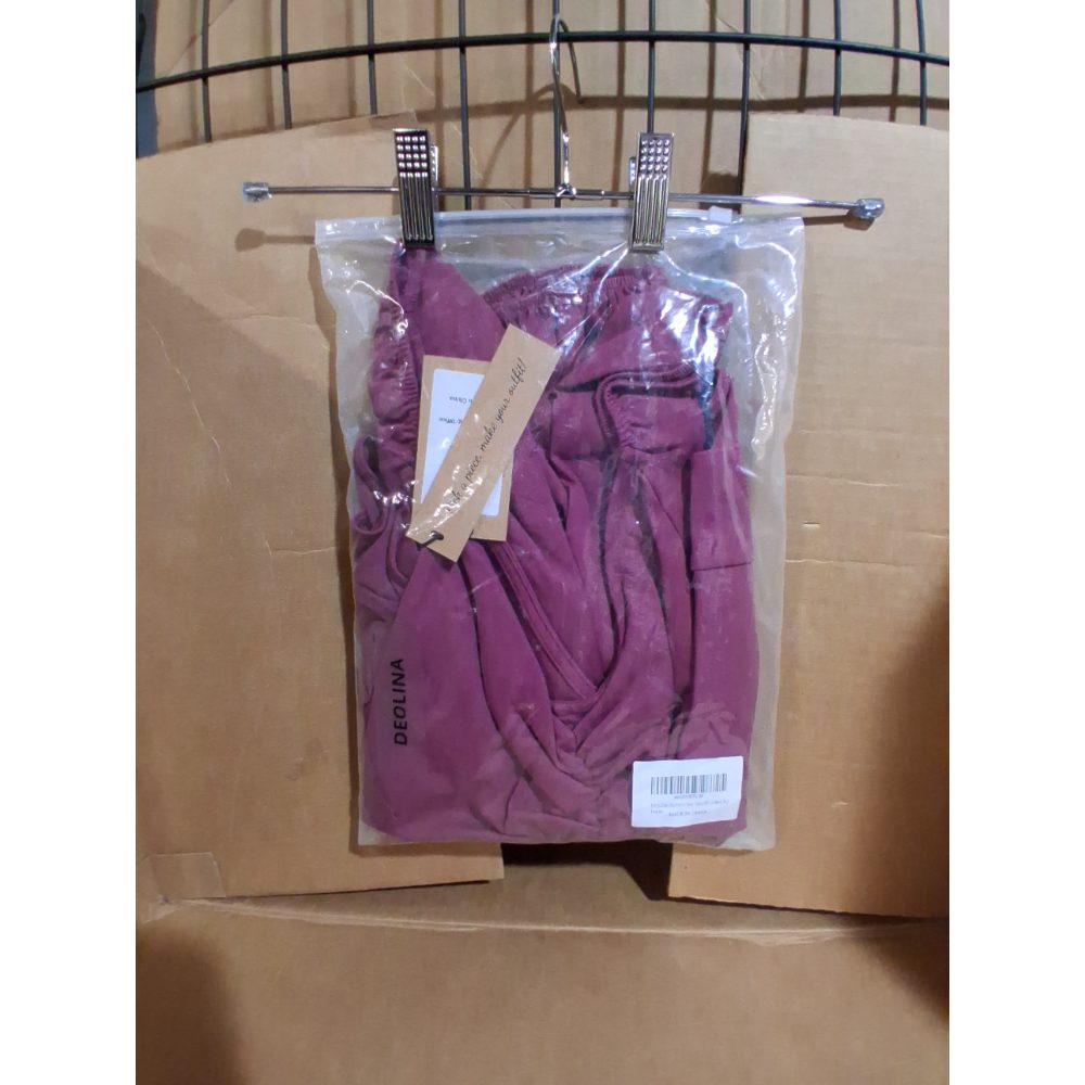 DEOLINA Womens Sexy Sweetheart Neck Bodysuit Tops Plus Cute Long Sleeve Ruched Bodysuits Stretch Leotard (Brick Red,XL)