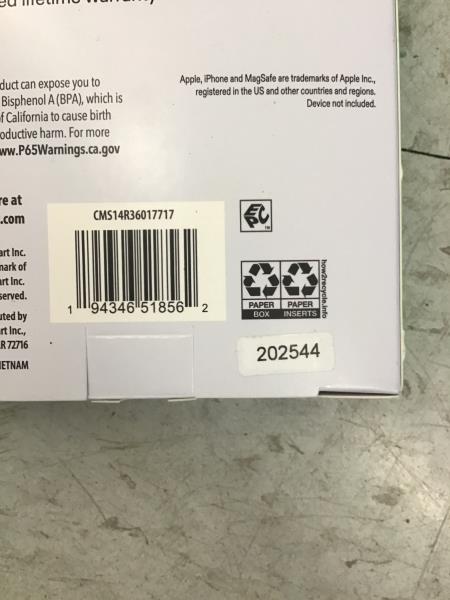 onn. 15 Pro, 14 Pro/13 Pro MagSafe Compatible Phone Case - Standard Protection Retail $12.00