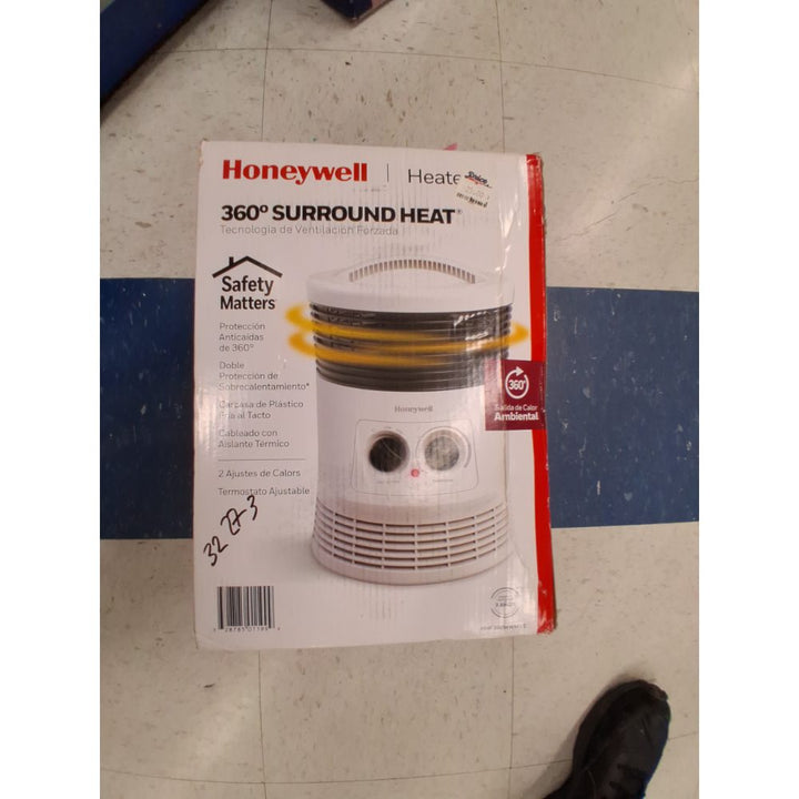 Honeywell 360 Surround Space Heater, White, HHF360W