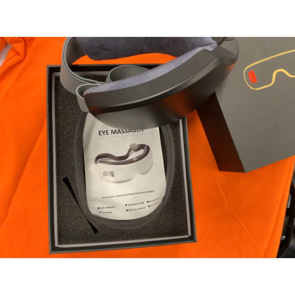 Eye Massager - Hot Compress, Bluetooth, 180 Degree Fold
