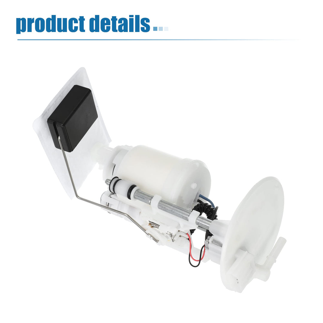 X AUTOHAUX Electric Fuel Pump Replacement Metal Plastic 3B4-13907-10-00 for Yamaha ATV GRIZZLY 550 700 EPS 4WD 2009 White