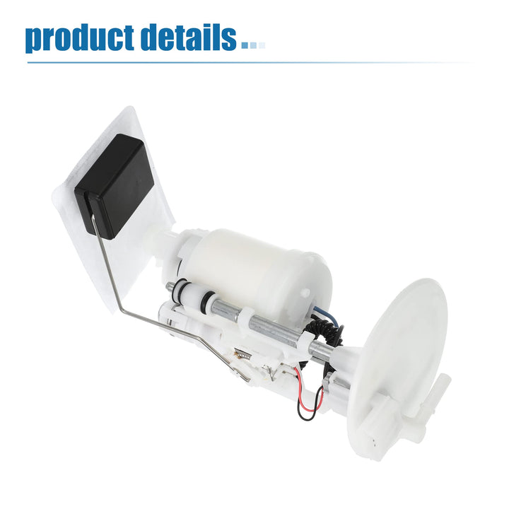 X AUTOHAUX Electric Fuel Pump Replacement Metal Plastic 3B4-13907-10-00 for Yamaha ATV GRIZZLY 550 700 EPS 4WD 2009 White