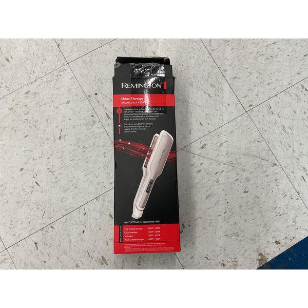 Remington Shine Therapy, Argan Oil & Keratin, 2" Flat Iron, 450°F, Salon Length Swivel Cord Retail $30.00