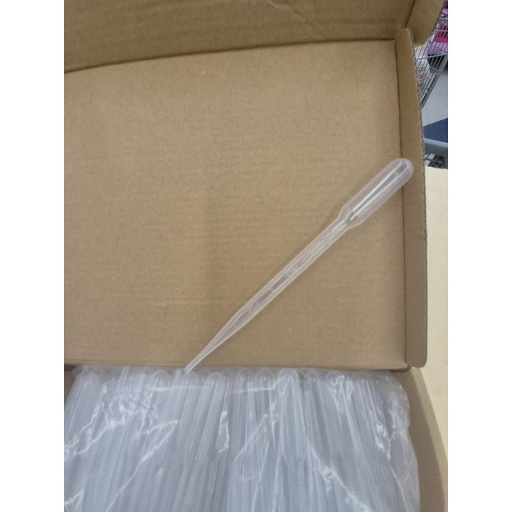 Disposable Transfer Pipettes, 3ml Capacity, Plastic