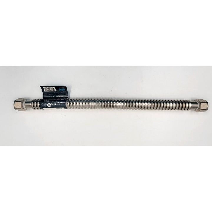 HoldRite Corrugated Stainless Water Heater Softener Connector FIP 3/4" X 18"