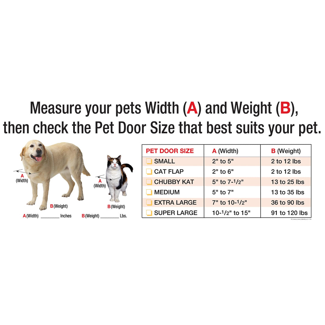 Ideal Pet Products Aluminum Pet Patio Door, Adjustable Height 77-5/8" to 80-3/8", 15" x 20" Flap Size, Mill/Silver
