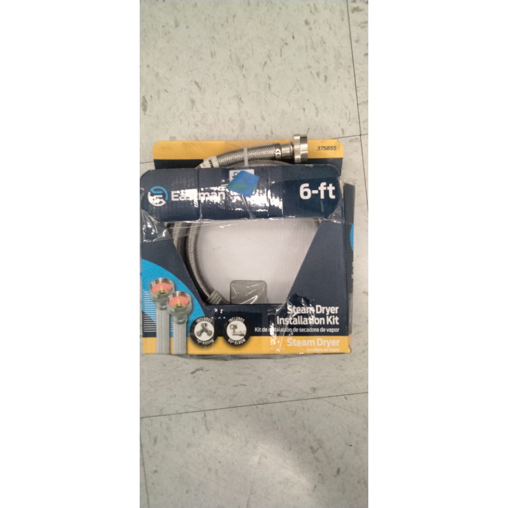 EASTMAN Steam Dryer Water Installation Kit-Item#375855 Model#98538 UPC#091712985389