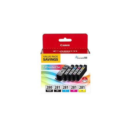 Canon 2075C007 PGI-280XL Black & Cli-281 Color Ink  TR7520