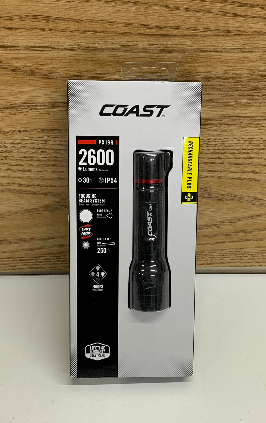Coast PX19R Rechargeable Plus 2600 Lumen Handheld LED Flashlight – pricedropusa