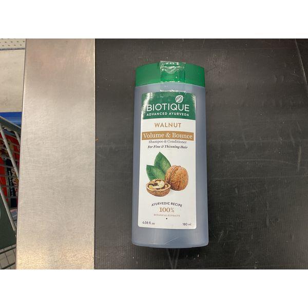 Biotique Walnut - Volume & Bounce Shampoo & Conditioner, Fine & Thinning Hair Retail $8.00