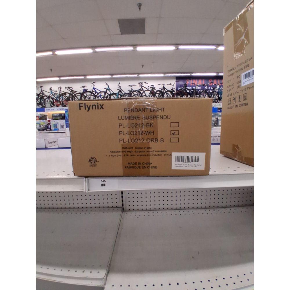 Flynix White and Gold Leaf Pendant Light, Vintage Ceiling Hanging Light Fixture, Farmhouse Adjustable Metal Hang Lamp, Industrial Dining Lights Fixture for Kitchen Bar Entryway Restaurant Warehouse