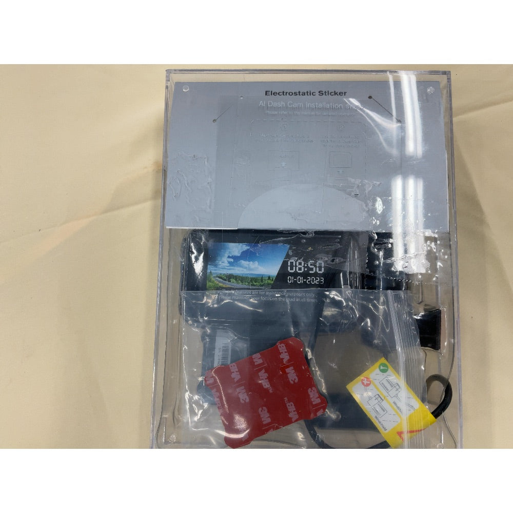 Dash Cam - Electrostatic Sticker Included