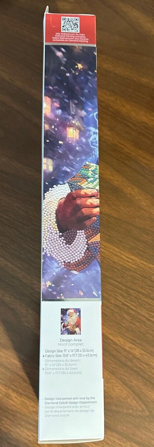 Diamond Dotz Painting - Christmas - 13 X 18 Santa Claus - Special Edition - NEW