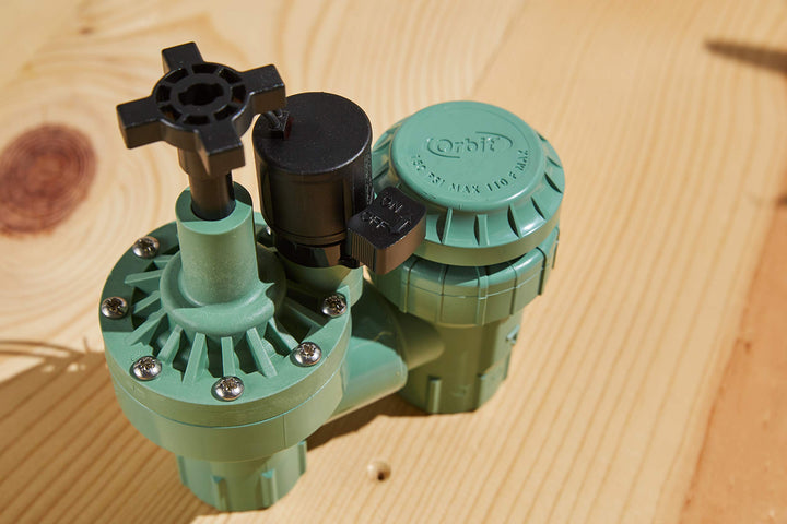 Orbit 57624 1-Inch FPT 100 Series Automatic Anti-Siphon Valve with Flow Control