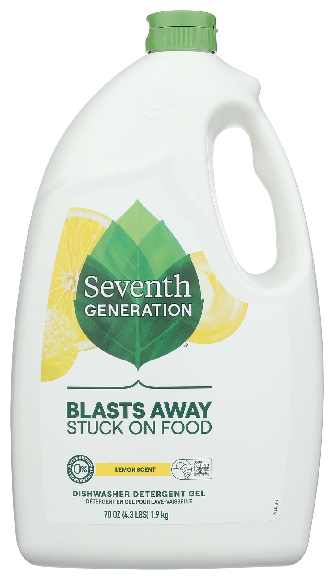 Seventh Generation Lemon Auto Dishwasher Gel, 70 OZ Retail $9.00