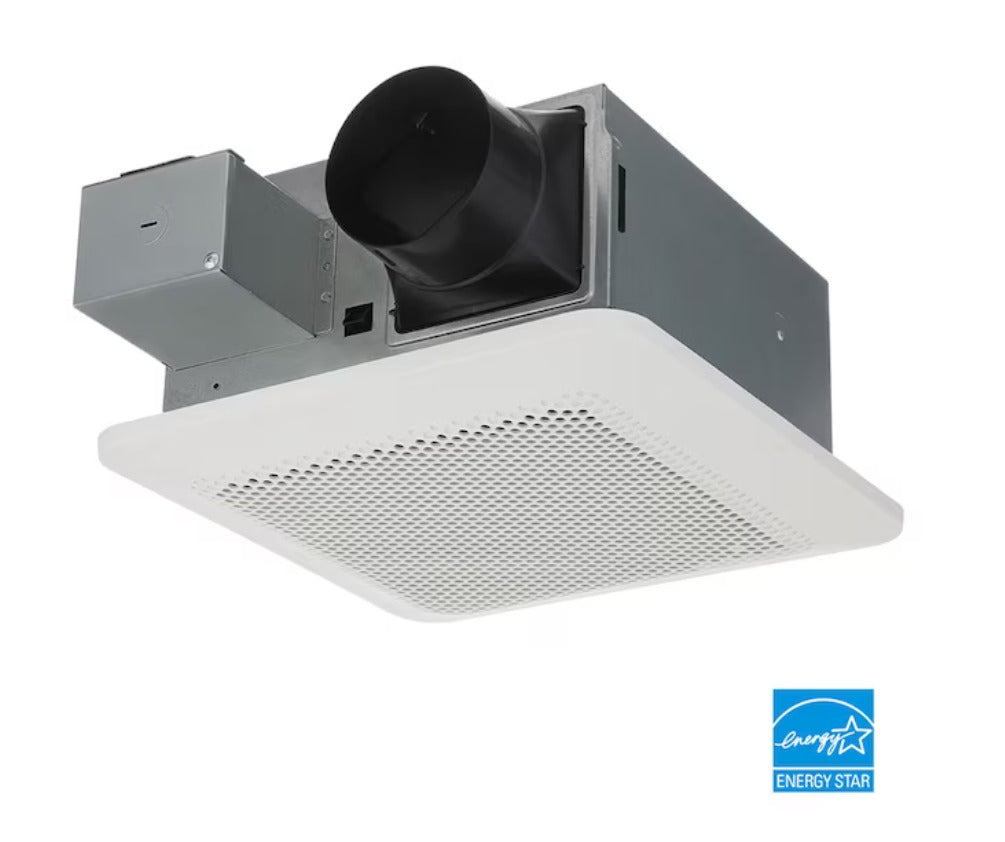 Panasonic WhisperRemodel DC 0.8-Sone 110-CFM White Bathroom Ventilator Fan