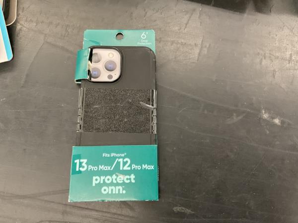 Onn 13 Pro Max/12 Pro Max, protect, 6' Drop Protection Retail $15.00