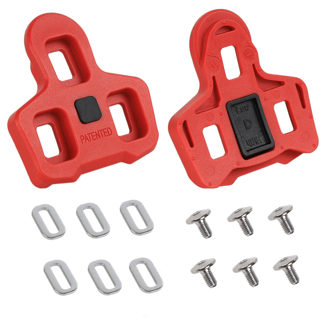 CyclingDeal Compatible with Peloton Look Delta (9 Degree) Bike Cleats - Indoor Cycling & Road Bike Bicycle Cleat Set - Fully Identical or Compatible with Peloton Indoor Bikes Pedals and Shoes Retail $22.50