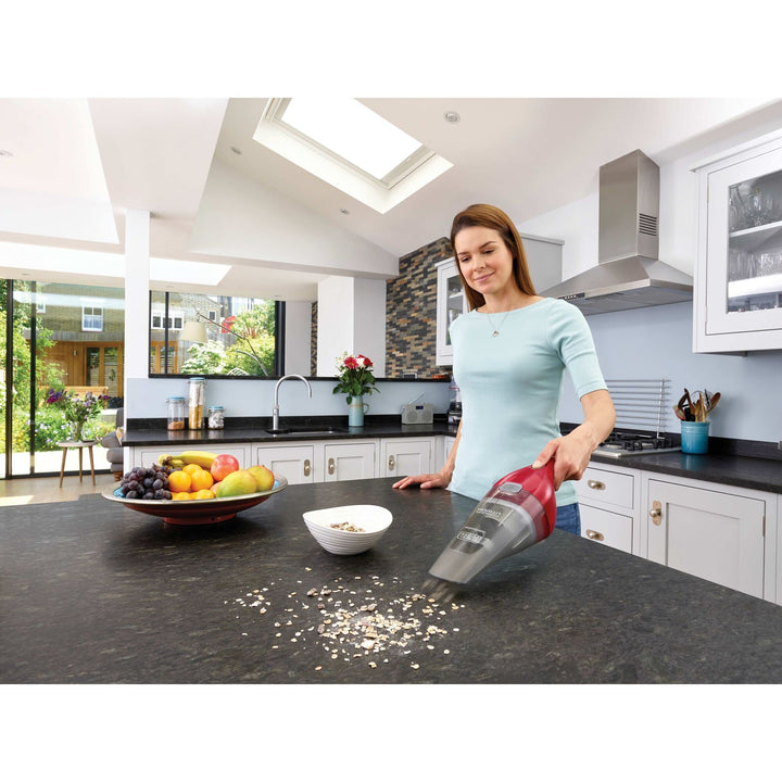 BLACK+DECKER Dustbuster QuickClean Handheld Vacuum, Cordless, Lightweight & Portable, Ergonomic Design, Red Retail $39.99