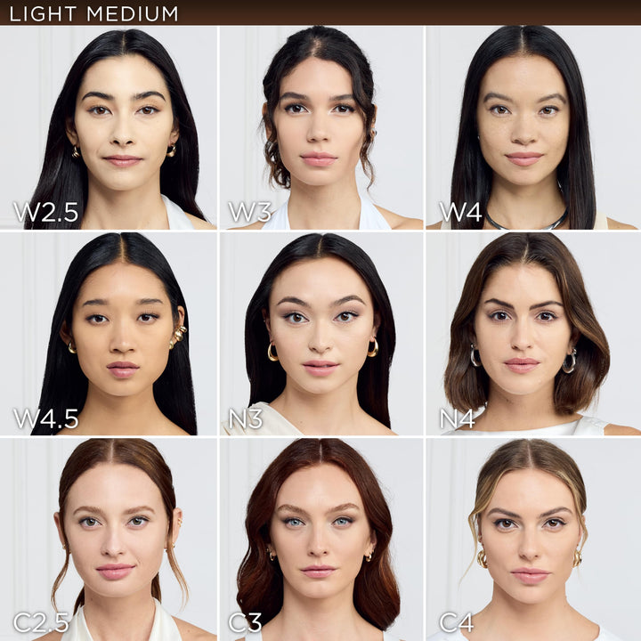 L'Oreal Paris True Match Super-Blendable Foundation, Medium Coverage Liquid Foundation Makeup, N4, Light Medium, 1 Fl Oz