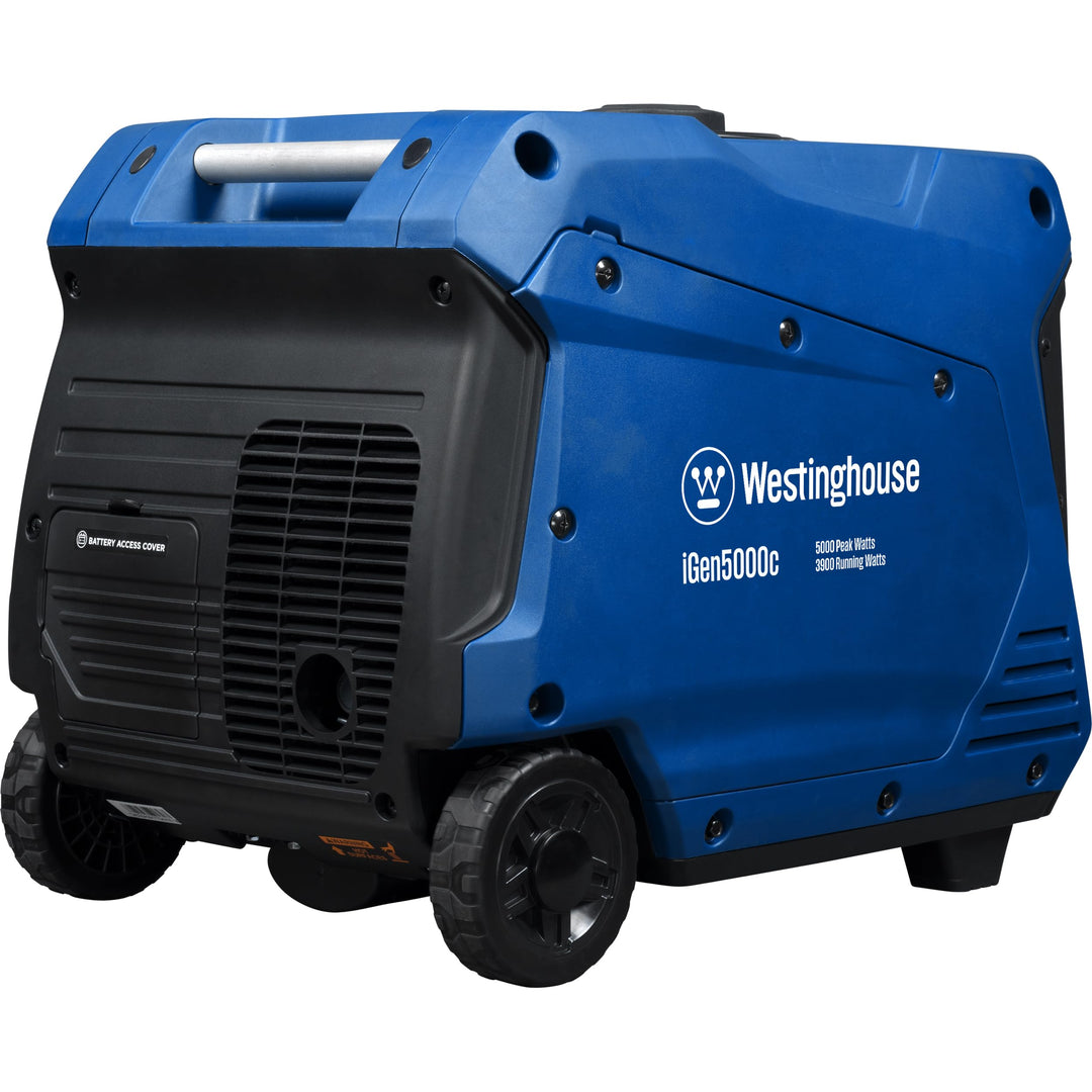Westinghouse 5000 Peak Watt Super Quiet Portable Inverter Generator, Remote Electric Start with Auto Choke, RV Ready 30A Outlet, Gas Powered, CO Sensor, Parallel Capable Retail $1,199.00