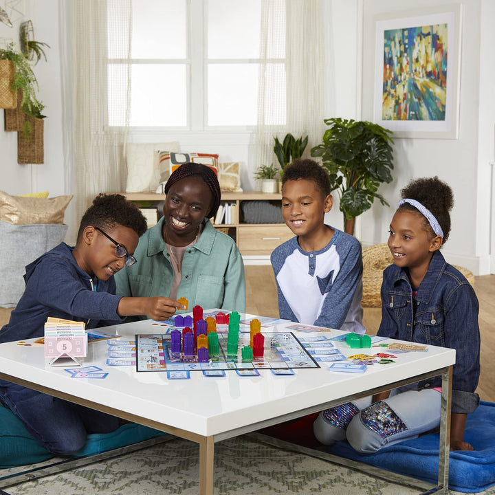 Monopoly Builder Board Game for Kids and Adults, Strategy Games, Family Board Games, for Kids 8 and Up, 2-4 Players Retail $18.97