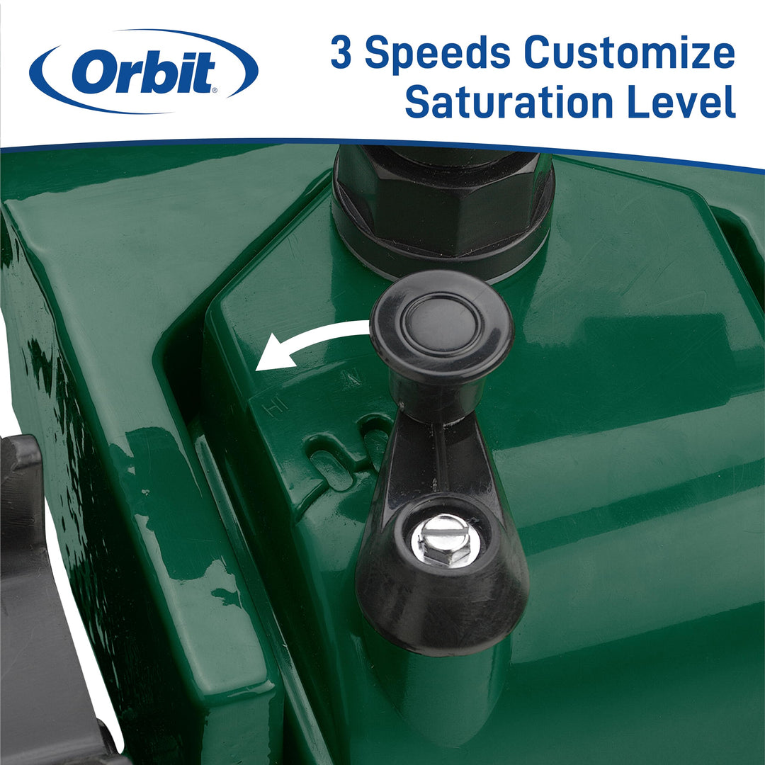 Orbit 58322 Traveling Tractor Water Sprinkler Retail $79.99