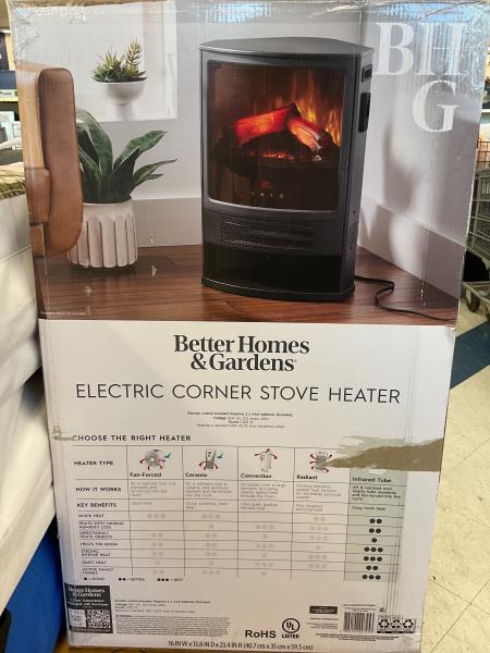 Electric corner stove heater Retail $116.00