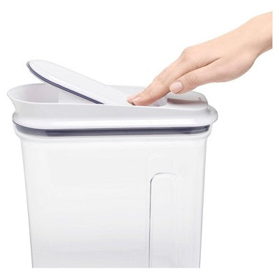 OXO POP 3.4qt Airtight Medium Cereal Dispenser:Food Storage Container with Easy-Pour Spout & Ergonomic Grip Retail $20.36