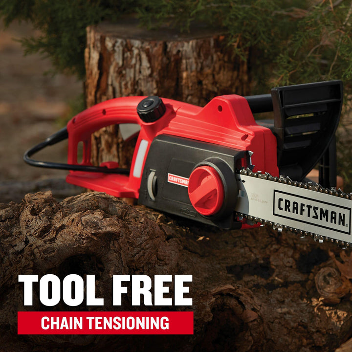 CRAFTSMAN Electric Chainsaw, 16 Inch, 12 Amp Corded Chain Saw Electric, Ergonomic, Powerful Motor (CMECS600) Retail $99.00