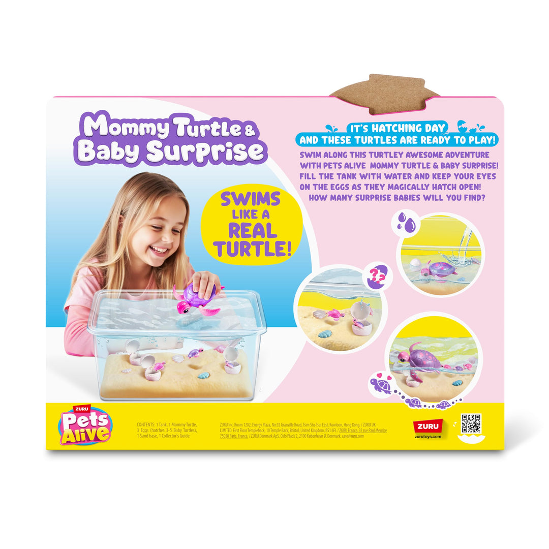 Pets Alive Mommy Turtle Surprise by ZURU, Robot Toy Pet Turtle Retail $19.99