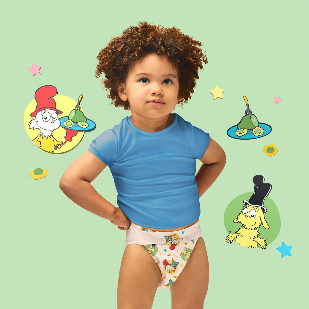 Hello Bello Dr. Seuss Babies Premium Diapers, Size 6, 42 Count: Softness & Protection for Sensitive Skin Retail $19.97