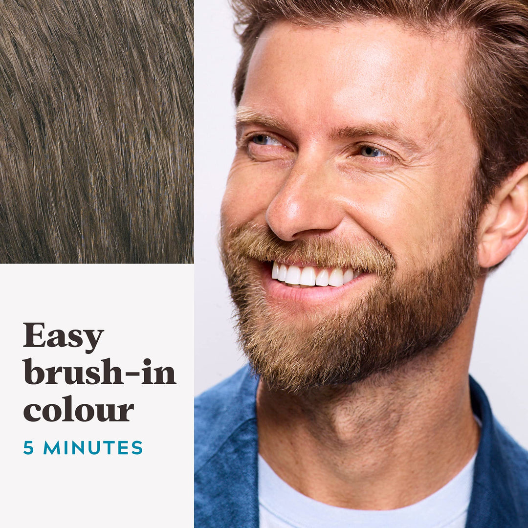 JUST FOR MEN Color Gel Mustache & Beard M-35 Medium Brown 1 ea