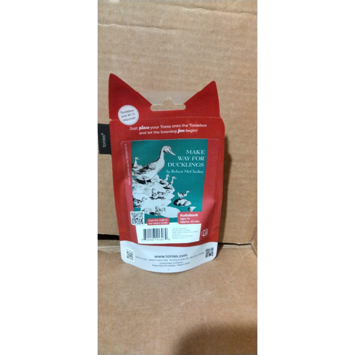 Tonies Make Way for Ducklings and Other Stories Audio Toy Figurine from Robert McCloskey Retail $19.00