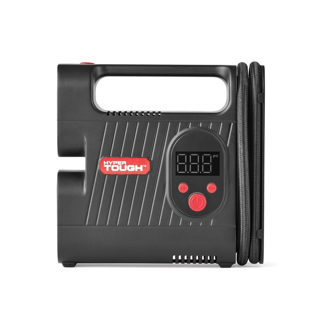 Hyper Tough DC 12V Digital Car Tire Inflator with Auto-off Function 100psi