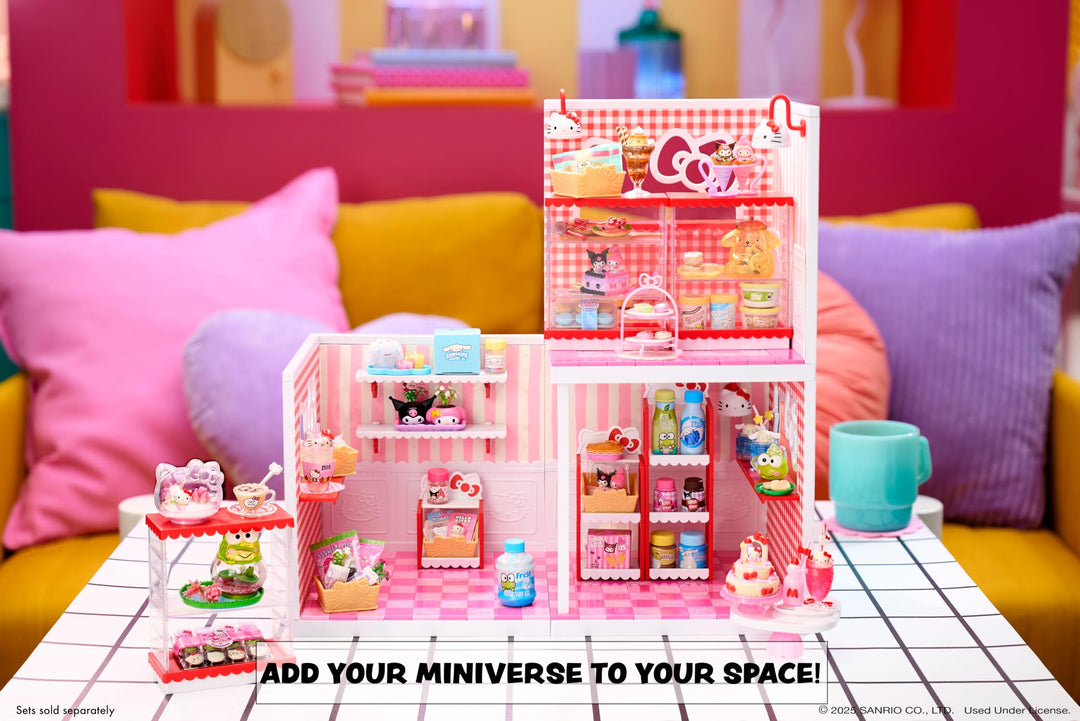 MGA's Miniverse Make It Mini Spaces Hello Kitty, Building Set, Customize, DIY Crafts, Rooms, Hobby, Collectors, Display, Gifts, 8+ Retail $27.99