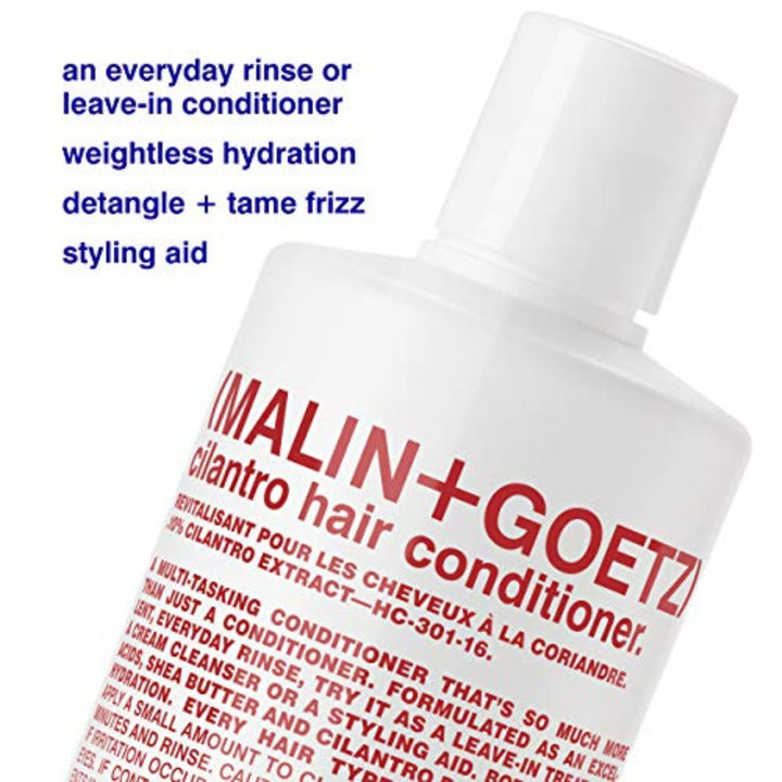 MALIN+GOETZ Cilantro Hair Conditioner 16 oz | Everyday Essential Conditioner with Cilantro Extract, Shea Butter, Fatty Acids | Hydrates, Detangles, Reduces Frizz | Vegan, Cruelty-Free