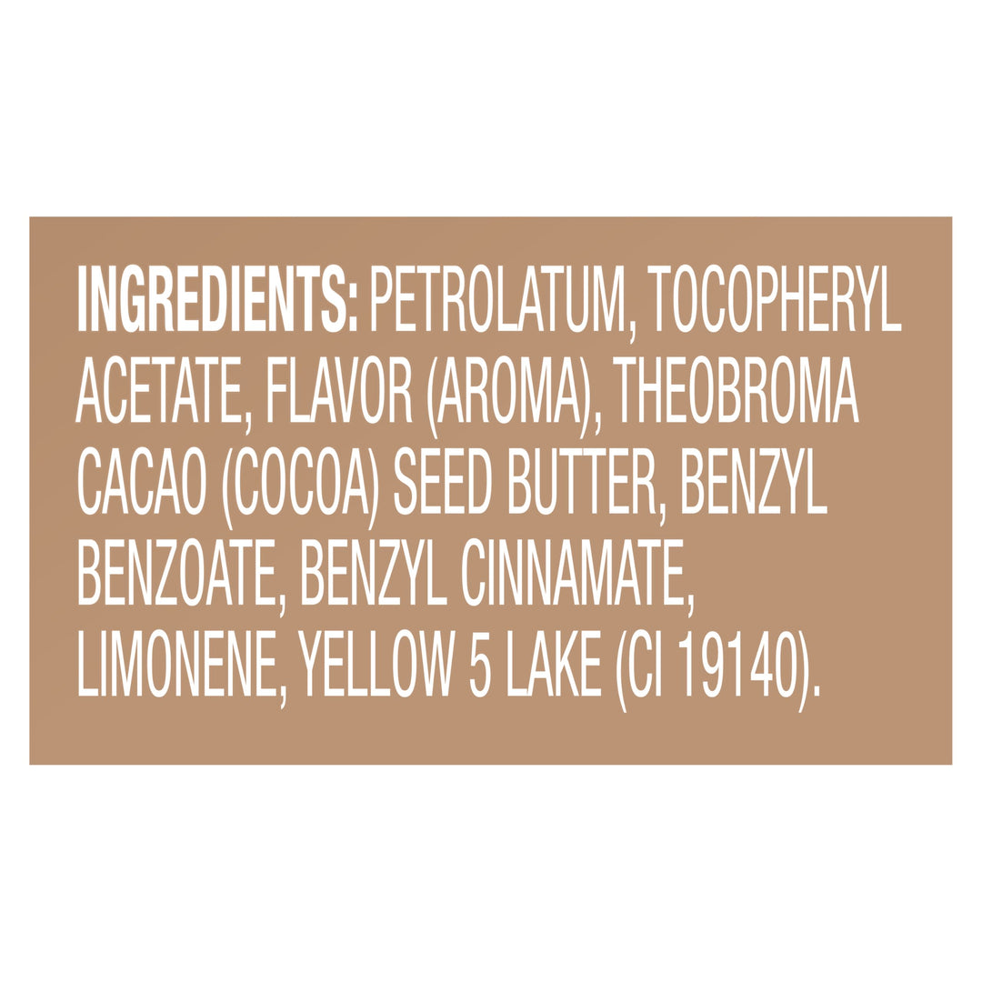 Vaseline Lip Balm Mini 2 ct Cocoa Butter For Dry Cracked Skin Hydrating Lip Balm 0.5 oz